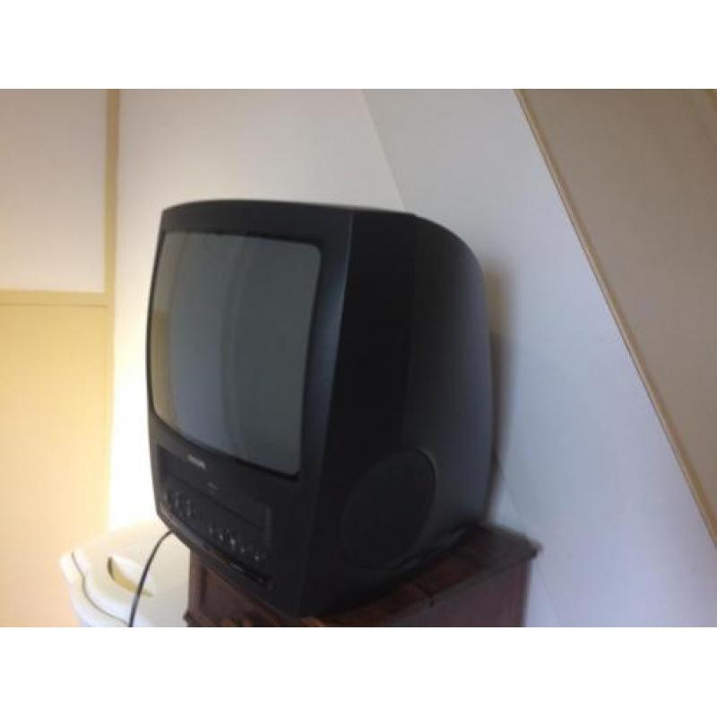 Philips TV met video band PHILIPS 14PV183