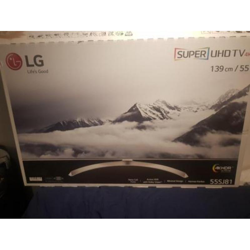 LG Super UHD 4K TV - 55inch