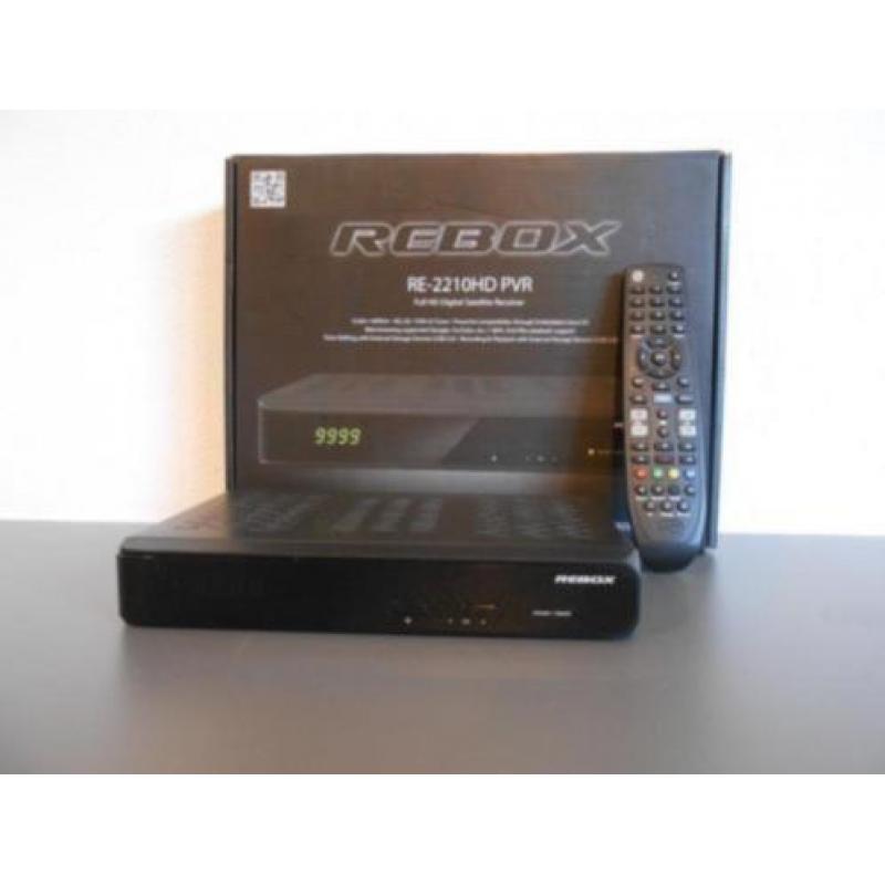 Rebox Satellietontvanger RE-2210HD PVR compleet