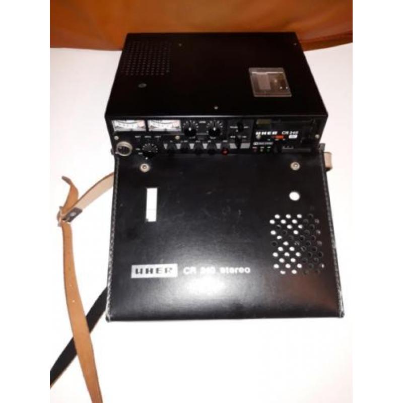 Uher cr 240 av reportage recorder als nieuw.