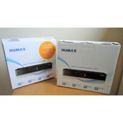 2x humax 5300c digitale tv ontvangers (los of samen te koop)