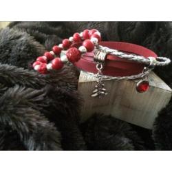 Handgemaakte armbanden ook kerst thema