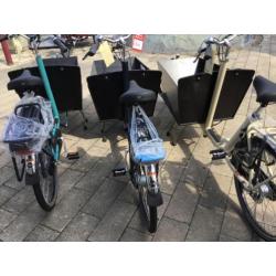 Elektrische Bakfiets nl Long NN8D versnelling en Johnny Loco