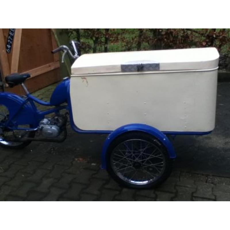 bakfiets Messerschmitt Mokuli voor de liefhebber.