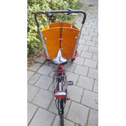 Bakfiets, 3 versnellingen nieuwe achterband goed onderhouden