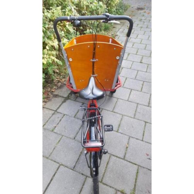 Bakfiets, 3 versnellingen nieuwe achterband goed onderhouden