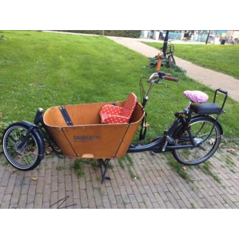 Babboe city bakfiets met veel assecoires