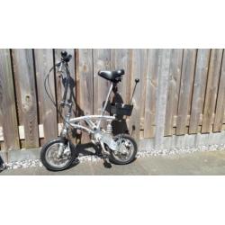 Dibar F-121 Minibike aluminium campingfiets mini fiets klein