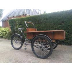 Te koop oude gerestaureerde bakfiets