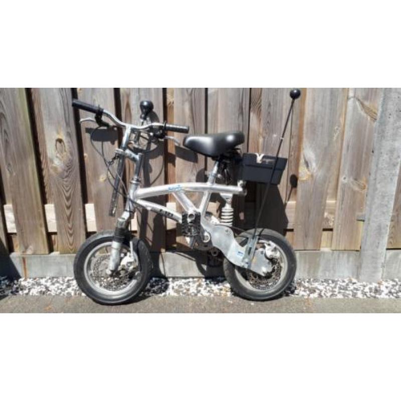 Dibar F-121 Minibike aluminium campingfiets mini fiets klein