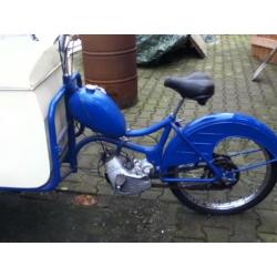 bakfiets Messerschmitt Mokuli voor de liefhebber.