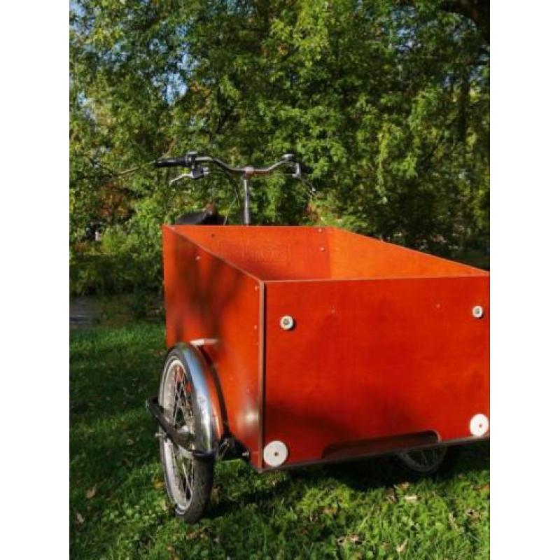 Bakfiets NL Trike cargo 4 pers + huif + zeil