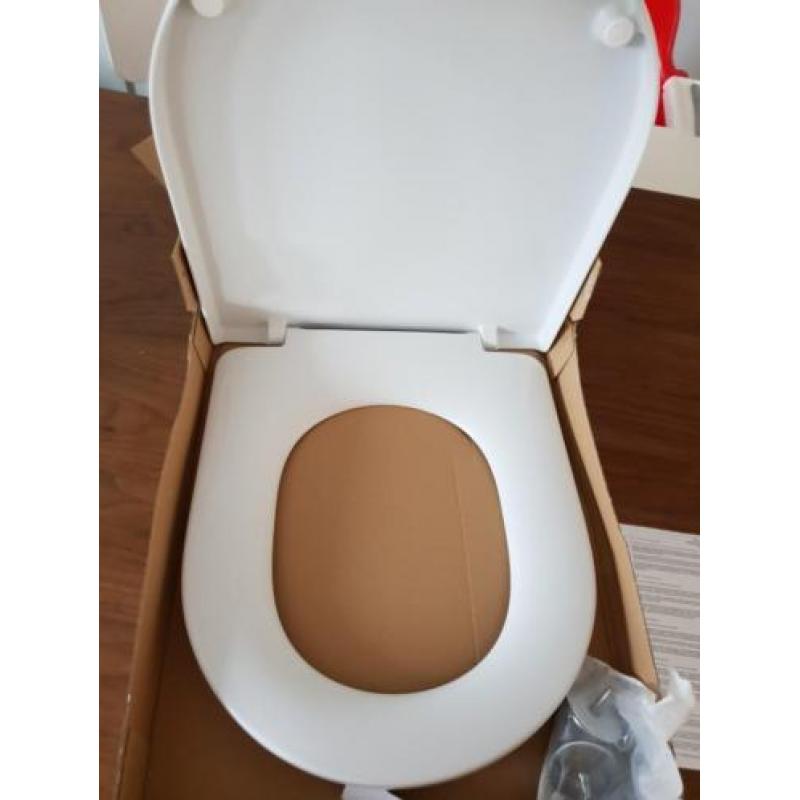 Nieuwe toilet bril