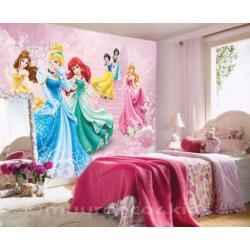 Nieuw: Disney Princess fotobehang, Prinsessen behang + LIJM