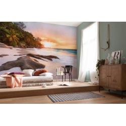 Vlies fotobehang Nature XL, Strand behang, Zeezicht behang