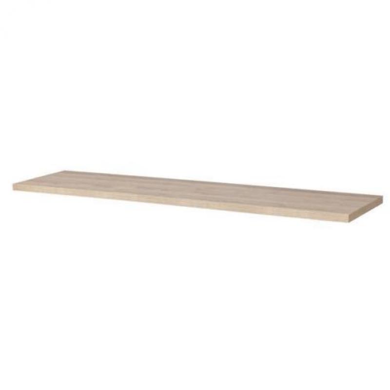 Saniclass TopPlaat 200x46cm rechthoek MFC Legno Calore