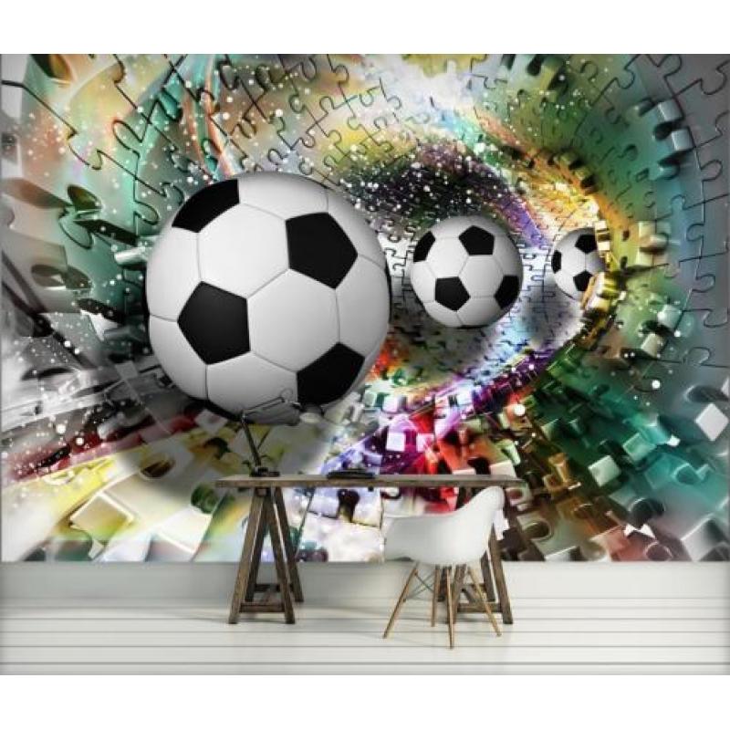 FOTOBEHANG VOETBAL, 10% SALE, VLIES, 312 x 219 cm